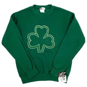 NEW Vintage 80s/90s Shamrock St. Patrick's Day Crewneck